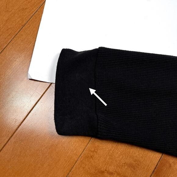 Y2K Helix Grunge Cross Long Sleeve Shirt Thermal Sleeves Cyber Affliction Style - Picture 12 of 16